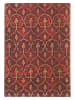 Paperblanks Notatnik "Velvet Red" w kolorze czerwonym - 12 x 17,5 cm