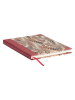 Paperblanks Gelinieerde notitieboek ''Rubedo'' rood/beige - (B)18 x (H)23 cm