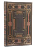Paperblanks Liniertes Notizbuch ''Onyx'' in Schwarz/ Gold - (B)9,5 x (H)14 cm