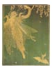 Paperblanks Liniertes Notizbuch ''Olive Fairy'' in Grün - (B)17 x (H)22,5 cm