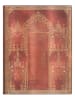 Paperblanks Liniertes Notizbuch ''Isle of Ely'' in Rot - (B)18 x (H)23 cm