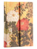 Paperblanks Liniertes Notizbuch ''Natsu'' in Beige/ Rot - (B)9,5 x (H)14 cm