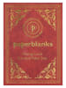 Paperblanks Spielkarten ''Goldener Pfad'' in Rot - (B)6,3 x (H)8,9 cm