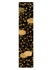Paperblanks 3er-Set: Lesezeichen ''Karakusa'' in Schwarz/ Gold - (B)4 x (H)18,5 cm