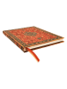 Paperblanks Horizontaler Notiz-Wochenplaner ''2026 - Leila'' in Rot - (B)18 x (H)23 cm
