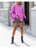 Milan Kiss Pullover in Lila