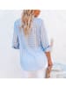 Milan Kiss Bluse in Hellblau