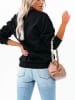 Milan Kiss Bluse in Schwarz