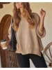 Milan Kiss Pullover in Beige