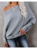 Milan Kiss Pullover in Grau