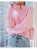 Milan Kiss Pullover in Rosa