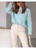 Milan Kiss Pullover in Hellblau