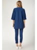 Milan Kiss 2-częściowy zestaw w kolorze granatowym