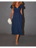 Milan Kiss Kleid in Dunkelblau