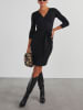Milan Kiss Strickkleid in Schwarz