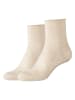 camano Skarpety (4 pary) w kolorze beżowym