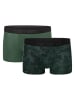 camano 6er-Set: Boxershorts in Dunkelblau/ Grün