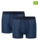 camano 2er-Set: Boxershorts in Dunkelblau