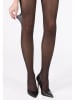 camano Bodystocking "Ouvert " w kolorze czarnym - 20 DEN