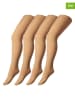 camano 4er-Set: Strumpfhose in Beige - 40 DEN