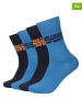 CAMP DAVID Skarpety (4 pary) w kolorze granatowo-niebieskim