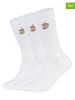 Flip Sox Skarpety (3 pary) w kolorze białym