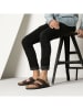 Birkenstock Leren slippers "Arizona" bruin - wijdte N