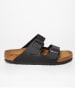 Birkenstock Pantoletten "Arizona" in Schwarz - Weite N