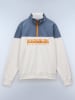 NAPAPIJRY Sweatshirt "Saturnia" in Blau/ Creme
