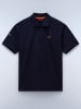 NAPAPIJRY Poloshirt "Badge" in Dunkelblau