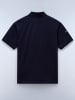 NAPAPIJRY Poloshirt "Badge" in Dunkelblau