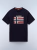 NAPAPIJRY Shirt "Lari" in Dunkelblau