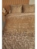 Beddinghouse Satijnen beddengoedset "Evan" bruin/beige