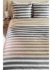 Beddinghouse Satijnen beddengoedset "Misha" beige/antraciet