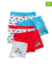 COOL CLUB 5er-Set: Boxershorts in Blau/ Weiß