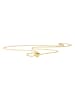 Diamant Exquis Gouden ketting met sierelement - (L)42cm