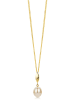 Diamant Exquis Gouden ketting met hanger - (L)45 cm