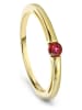 Revoni Złoty pierścionek z rubinem