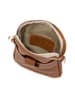 Lia Biassoni Leren smartphonetas "Paglia" cognackleurig - (B)15 x (H)20 x (D)1 cm
