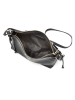Lia Biassoni Leren schoudertas "Arroscia" zwart - (B)27 x (H)18 x (D)10 cm
