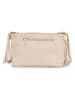 Lia Biassoni Leder-Umhängetasche "Arroscia" in Beige - (B)27 x (H)18 x (T)10 cm