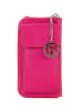 Lia Biassoni Leren smartphonetas "Cerca" fuchsia - (B)11 x (H)19 x (D)4 cm