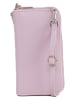 Lia Biassoni Leren smartphonetas "Cerca" paars - (B)11 x (H)19 x (D)4 cm