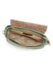Lia Biassoni Leder-Henkeltasche "Tagliamento" in Grün - (B)22 x (H)15 x (T)6 cm