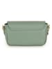 Lia Biassoni Leren handtas "Tagliamento" groen - (B)22 x (H)15 x (D)6 cm