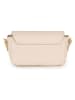 Lia Biassoni Leder-Henkeltasche "Tagliamento" in Beige - (B)22 x (H)15 x (T)6 cm