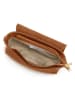 Lia Biassoni Leren handtas "Tagliamento" lichtbruin - (B)22 x (H)15 x (D)6 cm