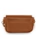 Lia Biassoni Leren handtas "Tagliamento" lichtbruin - (B)22 x (H)15 x (D)6 cm