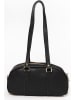 Lia Biassoni Leren schoudertas "Dollaro" zwart - (B)28 x (H)15 x (D)8 cm