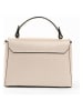 Lia Biassoni Leren handtas "Fegana" beige - (B)20 x (H)14 x (D)8 cm